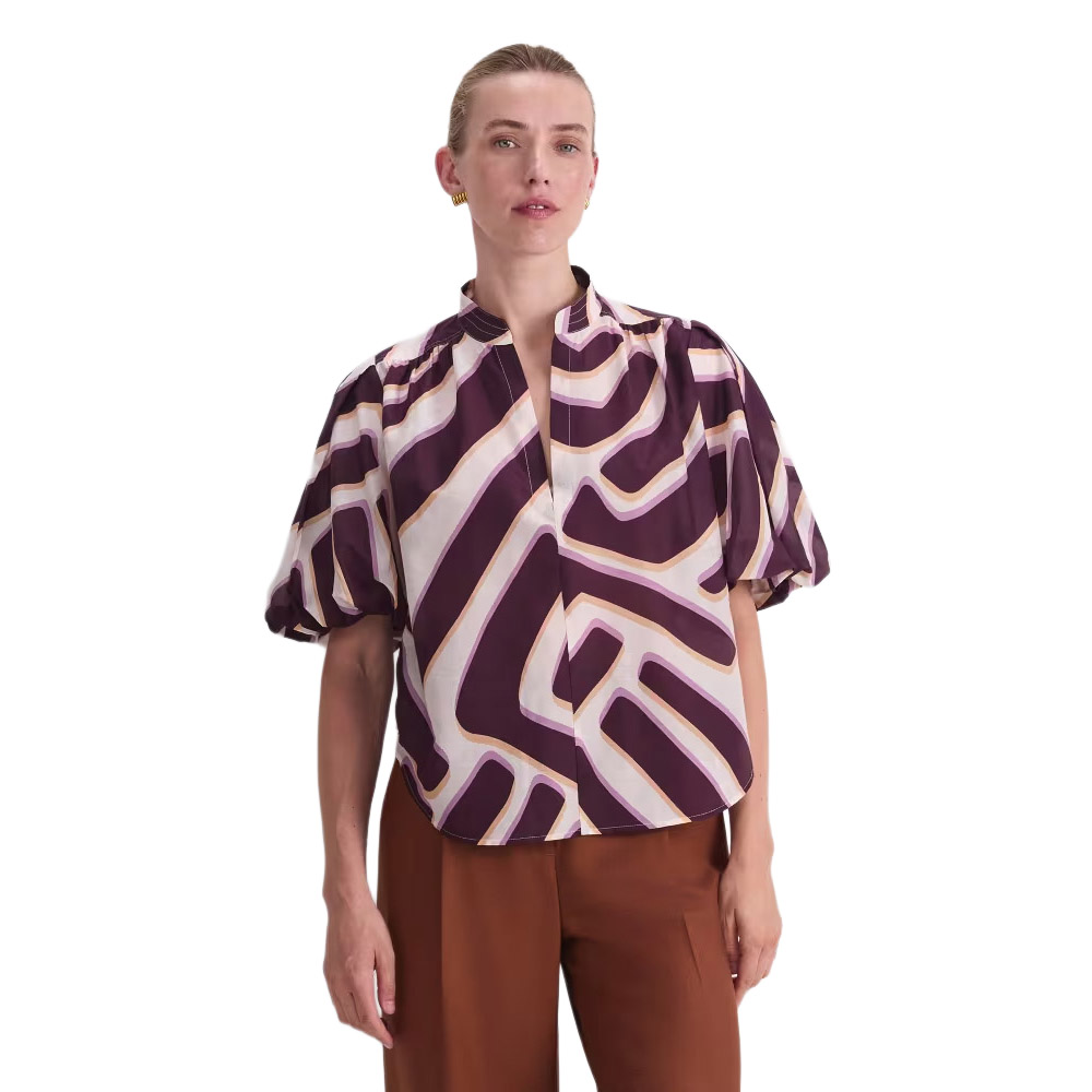 Sportscraft Penny SS Cotton/Silk Blouse